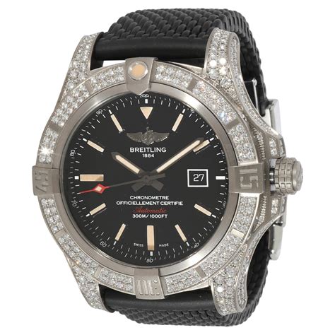 breitling old analog digital watch titanium quartz|Breitling titanium avenger.